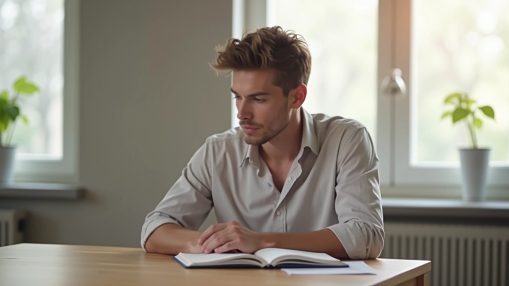 Personne réfléchissant face à un miroir, symbolisant l'auto-réflexion et l'authenticité personnelle